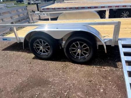 New 2027 ALCOM 80x16 Alcom Cargo Pro Aluminum utility trailer UTV/ATV w/ side load ramp option 4 year warranty Utility Trailer