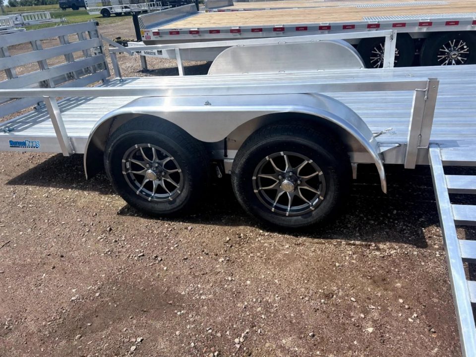 New 2027 ALCOM 80x16 Alcom Cargo Pro Aluminum utility trailer UTV/ATV w/ side load ramp 4 warranty Utility Trailer ***ALUMINUM FLOOR**