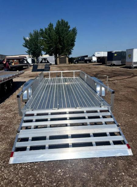 New 2027 ALCOM 80x16 Alcom Cargo Pro Aluminum utility trailer UTV/ATV w/ side load ramp 4 warranty Utility Trailer ***ALUMINUM FLOOR**