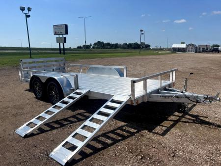 New 2027 ALCOM 80x16 Alcom Cargo Pro Aluminum utility trailer UTV/ATV w/ side load ramp 4 warranty Utility Trailer ***ALUMINUM FLOOR**
