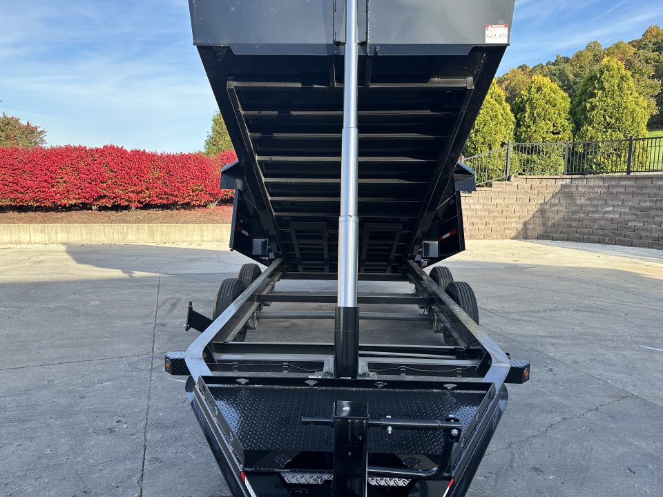 New PJ Trailers 16' Low-Pro Telescopic Dump (DT1) - 48" Sides