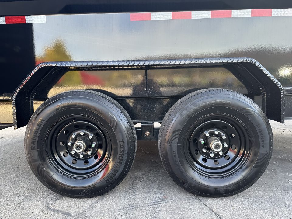 New PJ Trailers 16' Low-Pro Telescopic Dump (DT1) - 48" Sides
