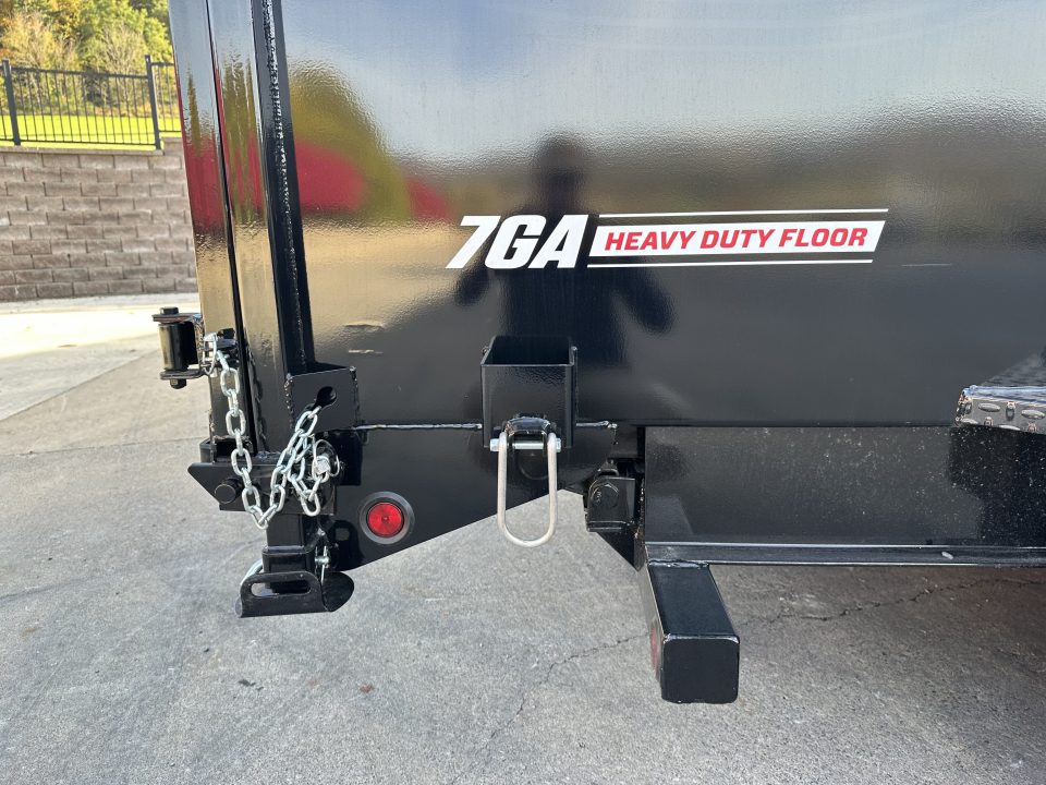 New PJ Trailers 16' Low-Pro Telescopic Dump (DT1) - 48" Sides