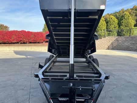 New PJ Trailers 16' Low-Pro Telescopic Dump (DT1) - 48" Sides