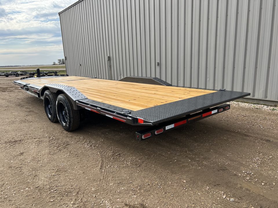 New 2027 Diamond C Trailers 24' Tiltbed Drive Over Fenders HXD Tilt Trailer