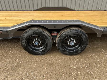 New 2027 Diamond C Trailers 24' Tiltbed Drive Over Fenders HXD Tilt Trailer