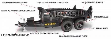 New 2027 Griffin GT7210 9990 GVW