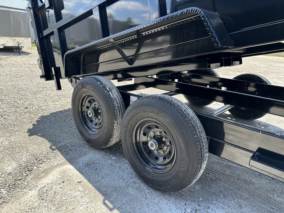 New 2027 Griffin 7 x 14 GT714 DUMP 14K WITH 3' HIGH SIDES Dump Trailer