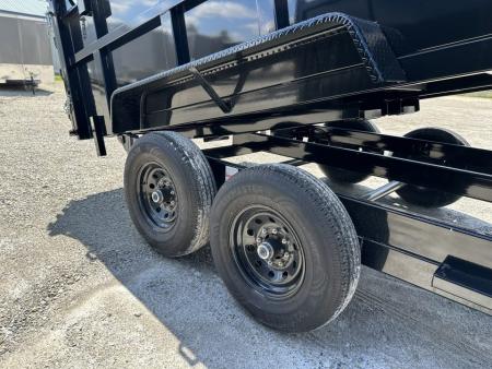 New 2027 Griffin 7 x 14 GT714 DUMP 14K WITH 3' HIGH SIDES Dump Trailer
