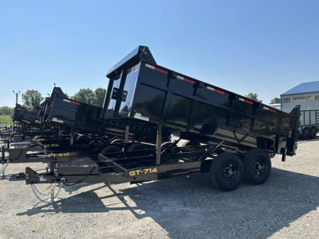 New 2027 Griffin 7 x 14 GT714 DUMP 14K WITH 3' HIGH SIDES Dump Trailer