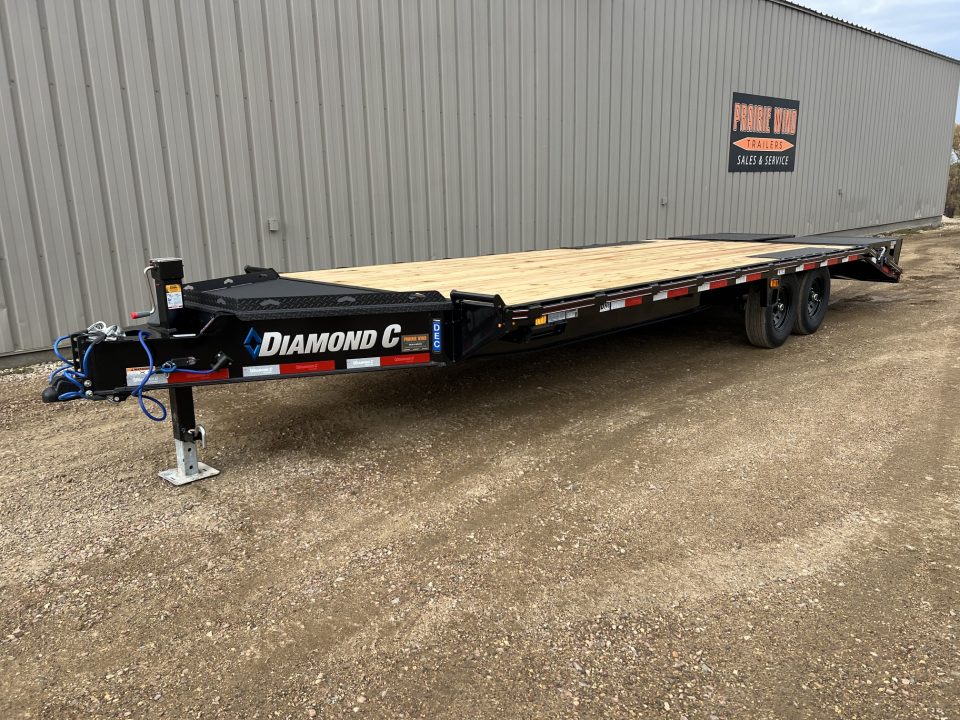 New 2027 Diamond C Trailers 24' Deckover DEC Equipment Trailer
