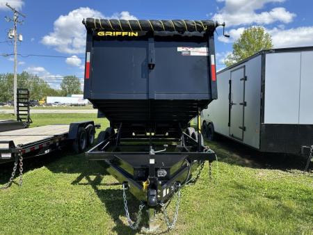 New 2027 Griffin 7 x 14 GT714 DUMP 14K - HIGH SIDE