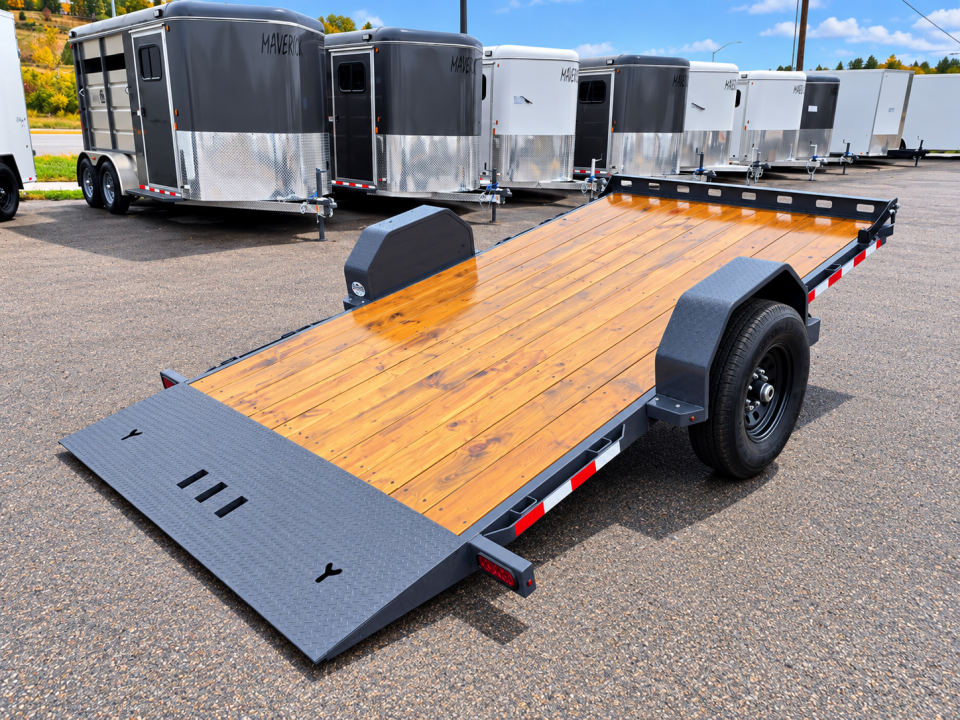 New 2027 Iron Bull 12' 7k Tilt Scissor Lift Trailer