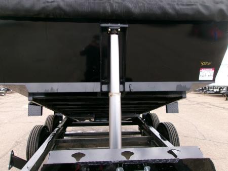 New 2027 PJ Trailers DT1 83"X16'  LOW PRO TELESCOPIC Dump Trailer