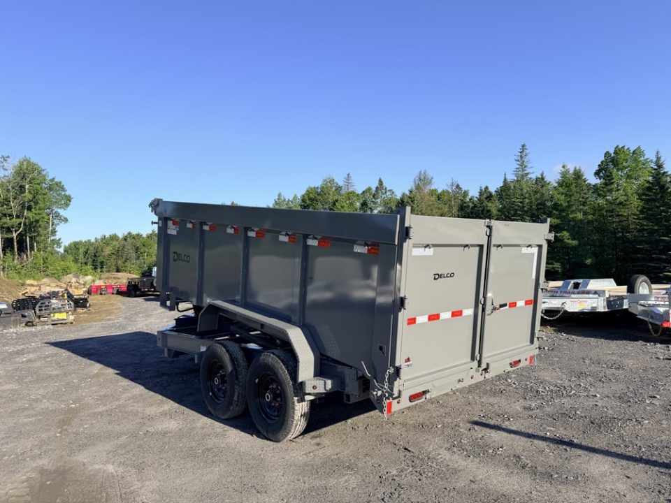 New 2026 Delco Trailers D314 Dump Trailer