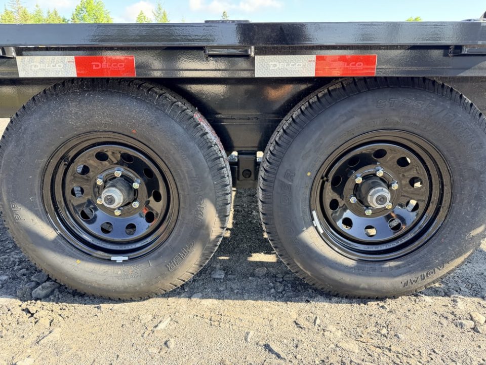 New 2026 Delco Trailers F618 Equipment Trailer