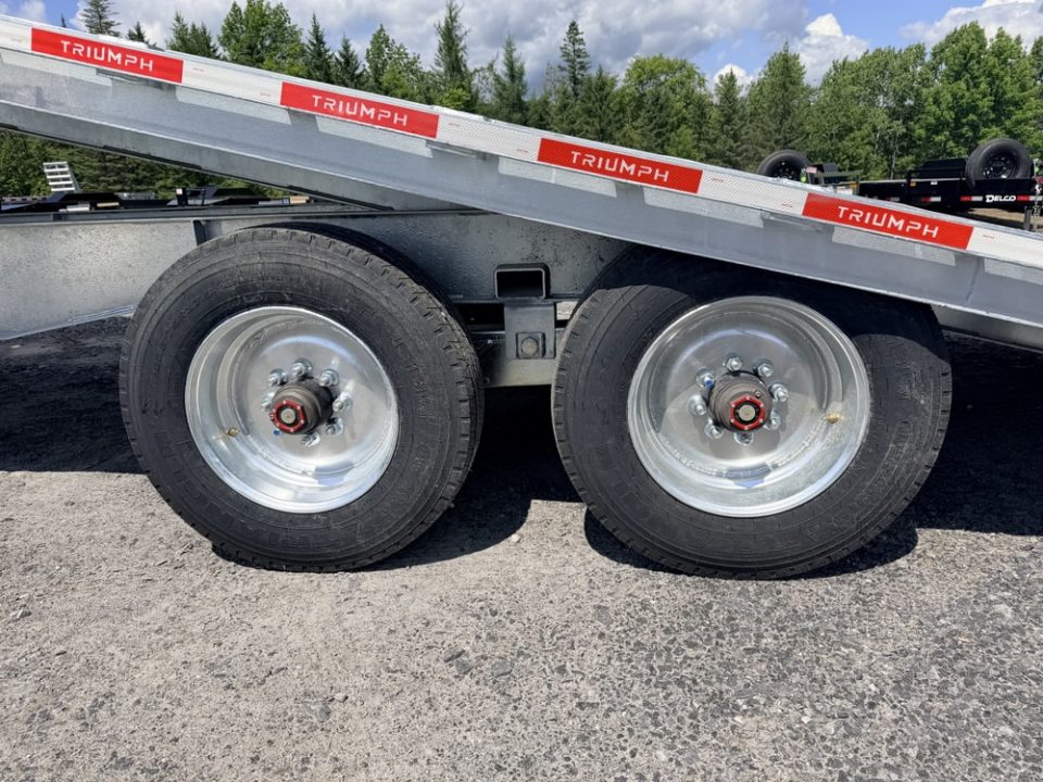 New 2027 Triumph Trailers GPTD4-TA102X24-10K Equipment Trailer