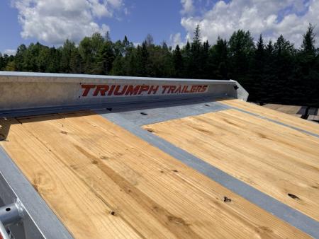 New 2027 Triumph Trailers GPTD4-TA102X24-10K Equipment Trailer