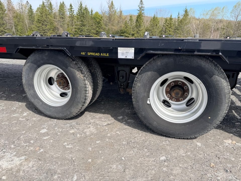 Used 2014 Big Tex Trailers 8.5' x 20' + 5' - 23,900lb GVWR Deckover Dual Tandem Equipment Trailer