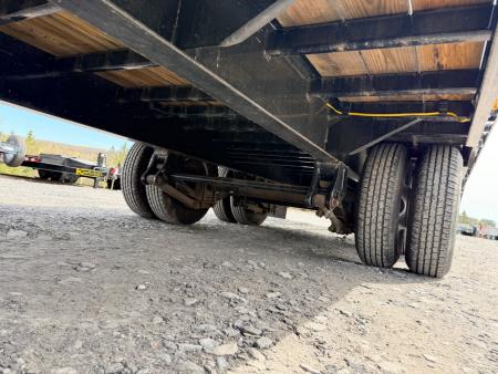 Used 2014 Big Tex Trailers 8.5' x 20' + 5' - 23,900lb GVWR Deckover Dual Tandem Equipment Trailer