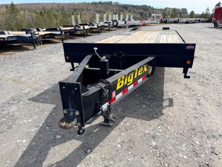 Used 2014 Big Tex Trailers 8.5' x 20' + 5' - 23,900lb GVWR Deckover Dual Tandem Equipment Trailer