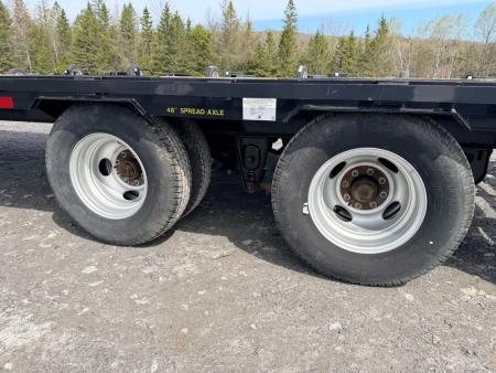 Used 2014 Big Tex Trailers 8.5' x 20' + 5' - 23,900lb GVWR Deckover Dual Tandem Equipment Trailer
