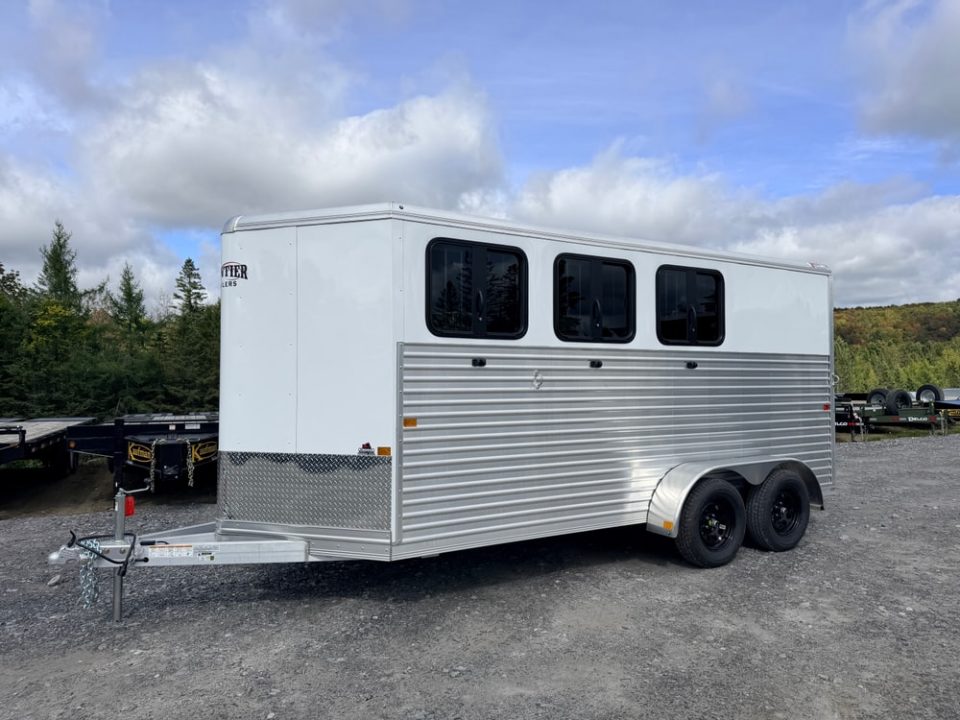 New 2027 Frontier Trailers COLT3HBPLITEWD Horse Trailer