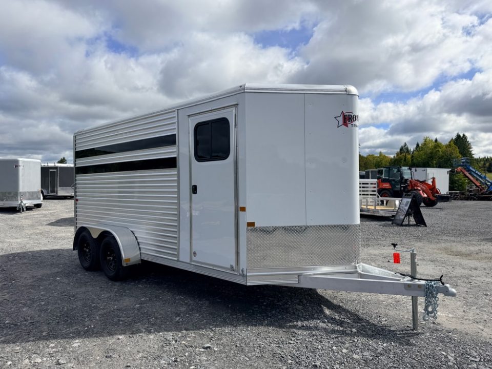 New 2027 Frontier Trailers COLT3HBPLITEWD Horse Trailer