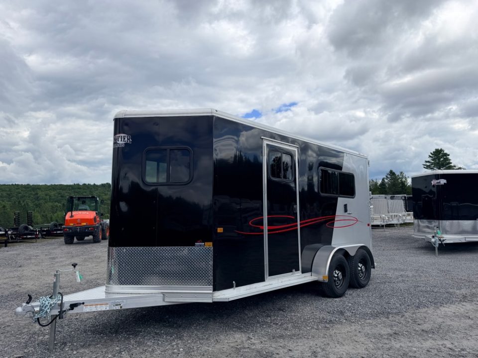 New 2027 Frontier Trailers AMBASSADOR 67" TACK STRAIGHT HITCH Horse Trailer