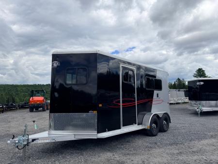 New 2027 Frontier Trailers AMBASSADOR 67  TACK STRAIGHT HITCH Horse Trailer