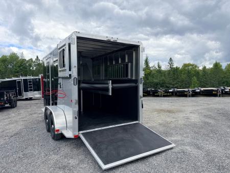 New 2027 Frontier Trailers AMBASSADOR 67" TACK STRAIGHT HITCH Horse Trailer