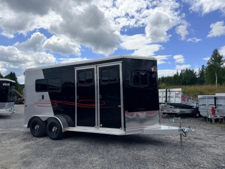 New 2027 Frontier Trailers AMBASSADOR 67" TACK STRAIGHT HITCH Horse Trailer