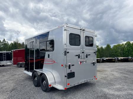 New 2027 Frontier Trailers AMBASSADOR 67" TACK STRAIGHT HITCH Horse Trailer