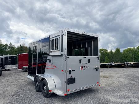 New 2027 Frontier Trailers AMBASSADOR 67" TACK STRAIGHT HITCH Horse Trailer