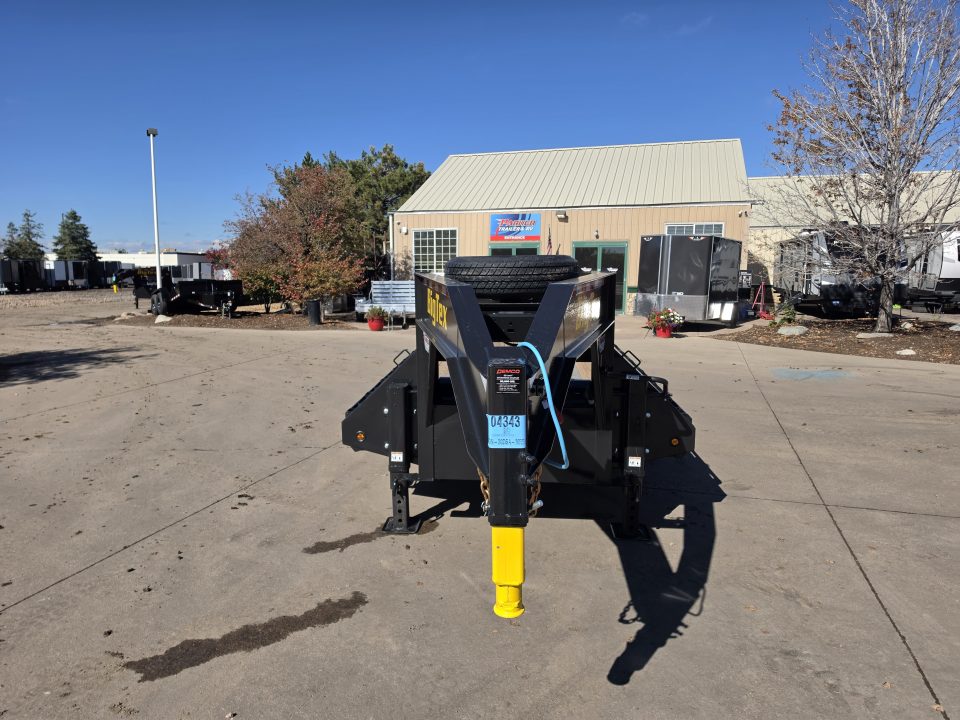 New 2027 Big Tex 25GN-30D5A-MRBK Flatbed Trailer