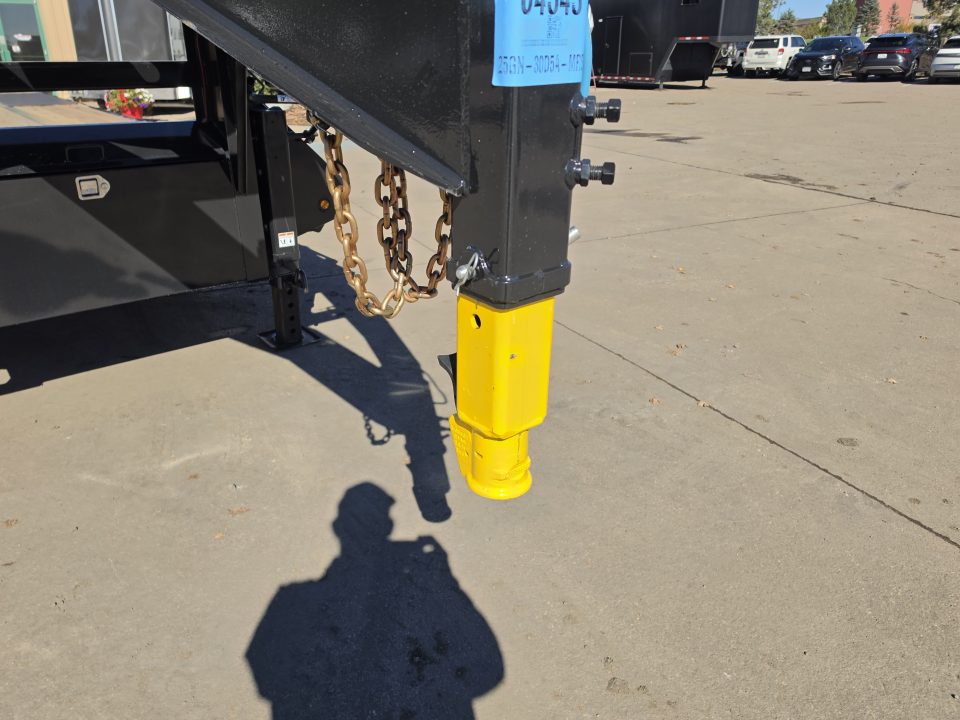 New 2027 Big Tex 25GN-30D5A-MRBK Flatbed Trailer