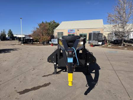 New 2027 Big Tex 25GN-30D5A-MRBK Flatbed Trailer