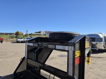 New 2027 Big Tex 25GN-30D5A-MRBK Flatbed Trailer