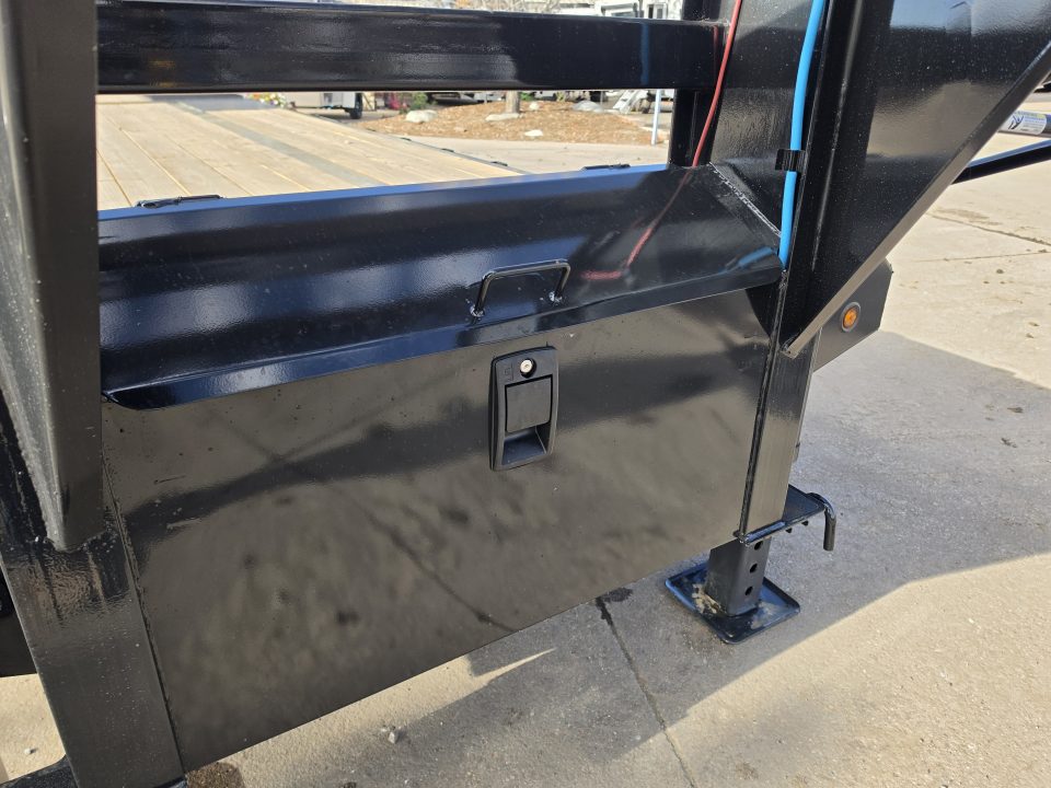 New 2027 Big Tex 22GH-35D12A Hydraulic Dove Tail Flatbed Trailer