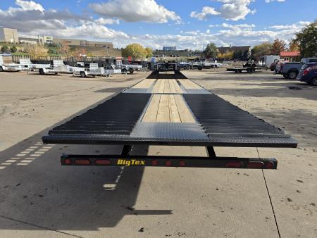 New 2027 Big Tex 22GH-35D12A Hydraulic Dove Tail Flatbed Trailer