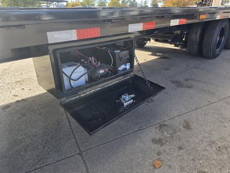 New 2027 Big Tex 22GH-35D12A Hydraulic Dove Tail Flatbed Trailer