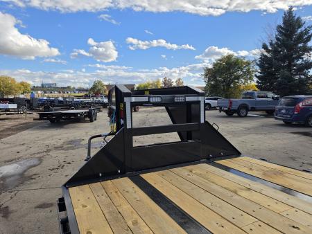 New 2027 Big Tex 22GH-35D12A Hydraulic Dove Tail Flatbed Trailer