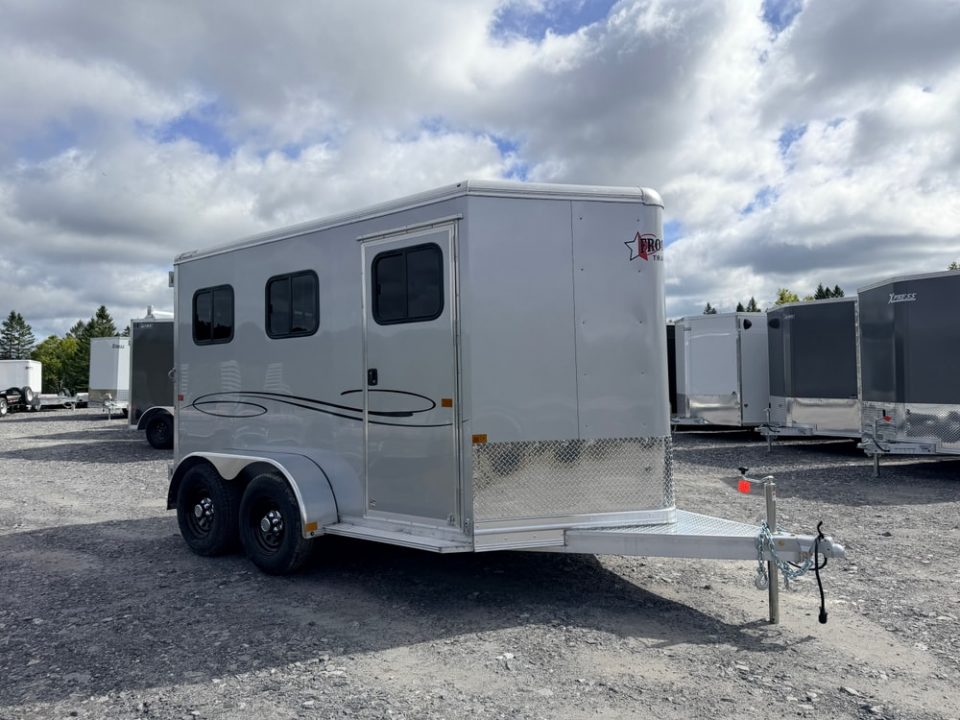 New 2027 Frontier Trailers STRID2HBP Horse Trailer