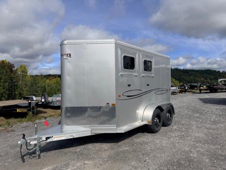 New 2027 Frontier Trailers STRID2HBP Horse Trailer