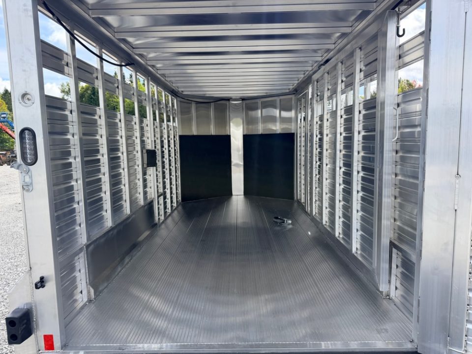 New 2027 Frontier Trailers LIVESTOCK 16'7" Stock / Stock Combo Trailer