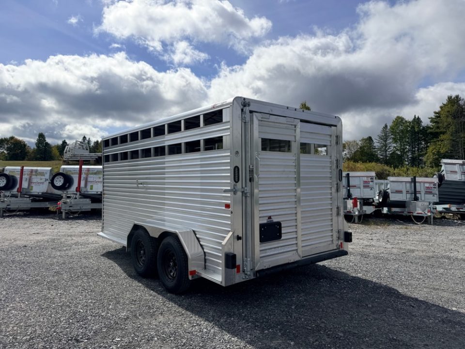 New 2027 Frontier Trailers LIVESTOCK 16'7" Stock / Stock Combo Trailer