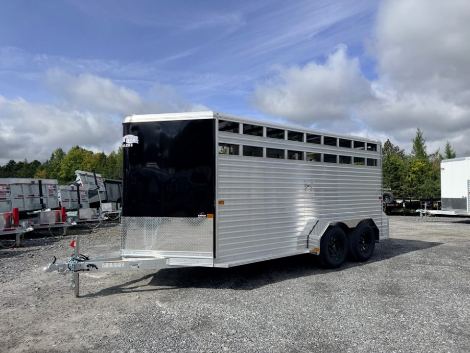 New 2027 Frontier Trailers LIVESTOCK 16'7" Stock / Stock Combo Trailer