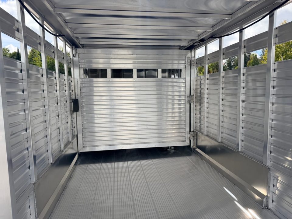 New 2027 Frontier Trailers LIVESTOCK 16'7" Stock / Stock Combo Trailer