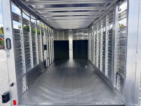 New 2027 Frontier Trailers LIVESTOCK 16'7" Stock / Stock Combo Trailer