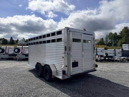 New 2027 Frontier Trailers LIVESTOCK 16'7" Stock / Stock Combo Trailer